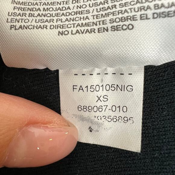 NIKE Womens Black Tech Fleece Side Zip Sleeveless Hooded Vest w/ Pockets Size XS - Picture 7 of 9